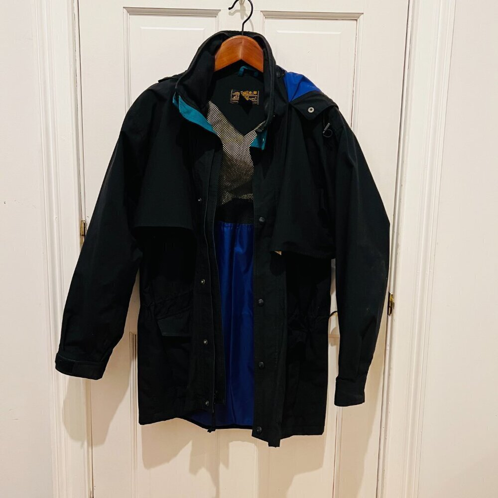 Eddie Bauer Men's Gore-Tex Waterproof Rain Jacket Coat Parka Hooded Large - Picture 8 of 16